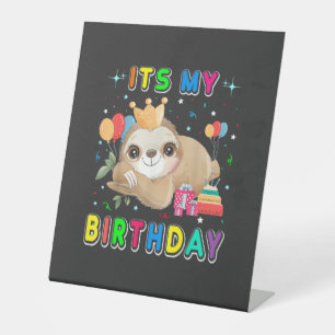 Signe De Table C'est mon anniversaire Costumes de fête d'annivers