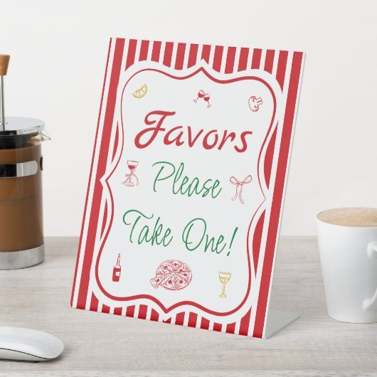 Signe De Table C'Est Plus De Faveurs De Fête des mariées (In SItu)