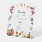 Signe De Table C'est plus de fête Faveurs Signer personnalisé (Recto)