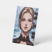 Signe De Table C'est simple. Conception de caractères Animée (Recto)