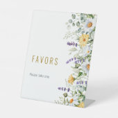 Signe De Table Chamomile & Eucalyptus Favors Sign (Recto)