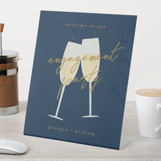 Signe De Table Champagne (In SItu)