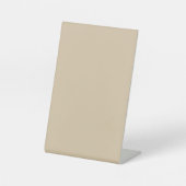 Signe De Table Champagne Beige  (Recto)