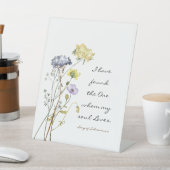 Signe De Table Chanson de Salomon 3:4 J'ai trouvé le Mariage uniq (In SItu)