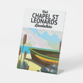 Signe De Table chapelle st leonards, affiche de vacances dans le  (Recto)