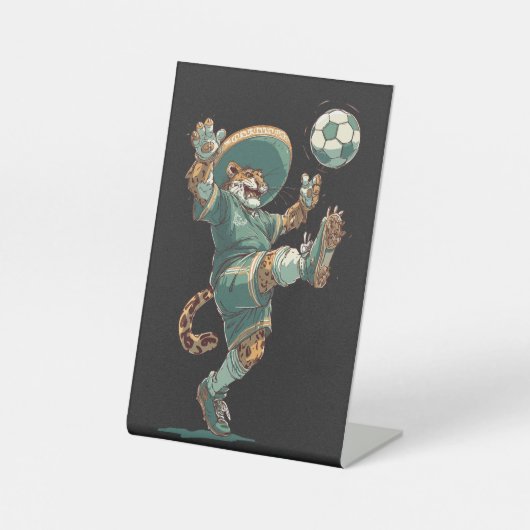 Signe De Table Charro Jaguar Striker (Recto)