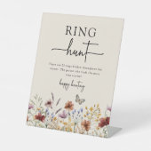 Signe De Table Chasse aux cernes nuptiaux (Recto)