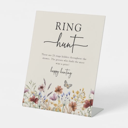 Signe De Table Chasse aux cernes nuptiaux (Recto)