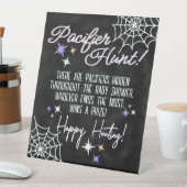 Signe De Table Chasse éffrayante de Pacifique (In SItu)