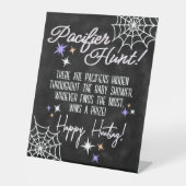 Signe De Table Chasse éffrayante de Pacifique (Recto)