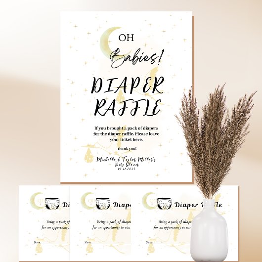 Signe De Table Chauffeur Raffle Oh Bébés, Bouches neutres