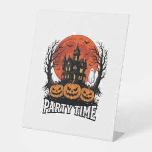 Signe De Table Chemise fantôme citrouille Vintage Halloween Party