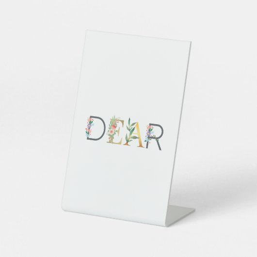 Signe De Table Cher (Recto)