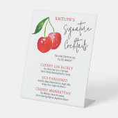Signe De Table Cherry On Top Bachelorette Party Signature Coctail (Recto)