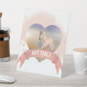 Signe De Table Cheval personnalisé (In SItu)