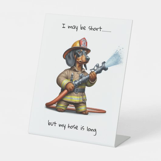 Signe De Table Chien de Funny (Recto)