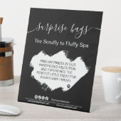 Signe De Table Chien Grooming Entreprise Signal Chien Groomer Sig (In SItu)