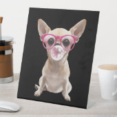 Signe De Table Chihuahua (In SItu)