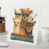 Signe De Table Chihuahua (In SItu)