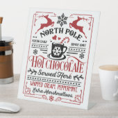 Signe De Table Chocolat à chaud (In SItu)