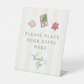 Signe De Table Chose préférée Échange De Cadeaux Place Cadeaux ic (Recto)