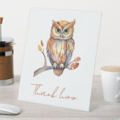 Signe De Table Chouette personnalisée (In SItu)