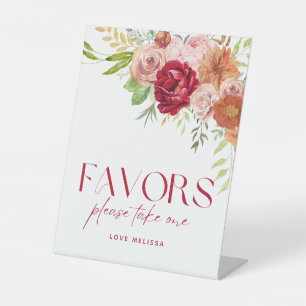 Signe De Table Chute dans l'amour Fête des mariées favorise les s