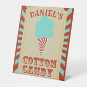 Signe De Table Cirque Anniversaire Fête Nourriture (Recto)