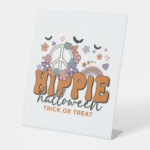 Signe De Table Citation drôle d'Halloween Hippie Halloween