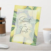 Signe De Table Citrons - bonbons et friandises poster baby shower (In SItu)