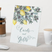 Signe De Table Citrons |Cartes et cadeaux de Fête des mariées d'o (In SItu)