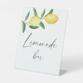 Signe De Table Citrons - Poster des boissons (Recto)