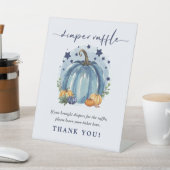 Signe De Table Citrouille doux simple bébé garçon douche de couch (In SItu)