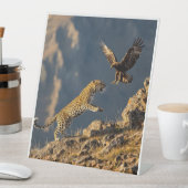 Signe De Table Clash des prédateurs - Ciel vs bandes (In SItu)