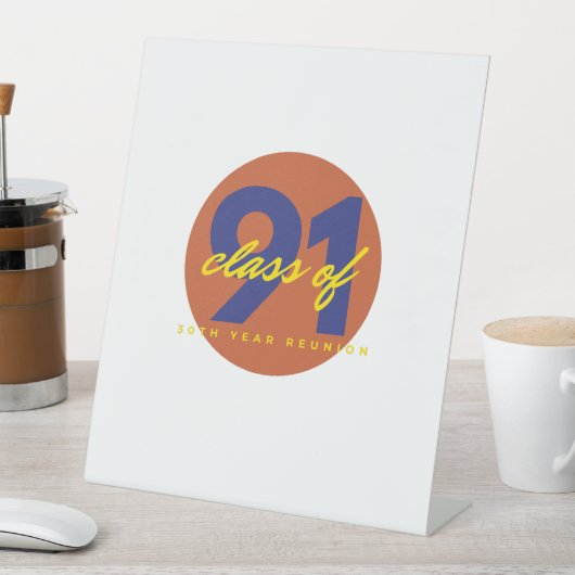 Signe De Table Classe 1991 (In SItu)