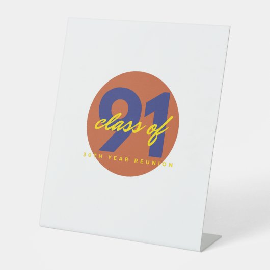 Signe De Table Classe 1991 (Recto)