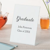 Signe De Table Classe de fin d'études de 20XX simple graduation m (In SItu)