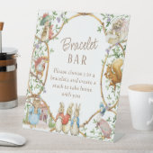 Signe De Table Classic Peter le lapin Bébé Bracelet Barre Signal (In SItu)