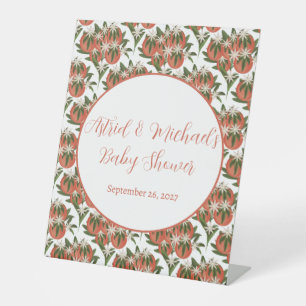 Signe De Table Clementine Little Cutie Baby shower Citrus