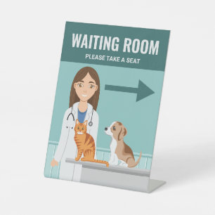Signe De Table Clinique vétérinaire Hôpital vétérinaire Guide de
