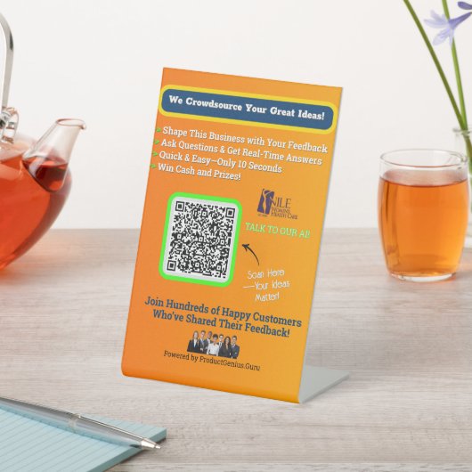 Signe De Table Clôture de fenêtre 4 X 6 (In SItu)