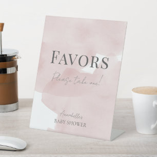 Signe De Table Cloud 9 Ciel rose Fille Baby shower Faveurs