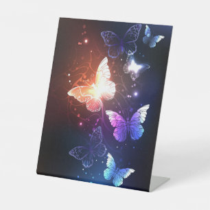 Signe De Table Clowing Night Butterflies
