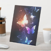 Signe De Table Clowing Night Butterflies (In SItu)