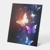 Signe De Table Clowing Night Butterflies (Recto)
