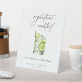 Signe De Table Cocktail de signature contemporain (In SItu)