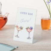 Signe De Table Cocktail Floral Open Bar (In SItu)