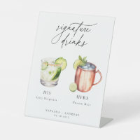 Cocktails contemporains Signature Boissons