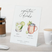 Signe De Table Cocktails contemporains Signature Boissons (In SItu)