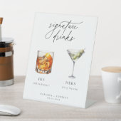 Signe De Table Cocktails contemporains Signature Boissons (In SItu)